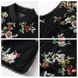 Summer new trend national style embroidered vest 2025 new Chinese light luxury lace vest women N3063