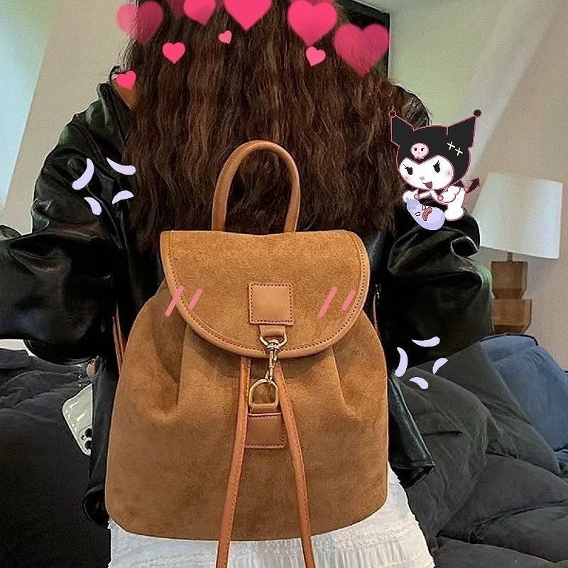Factory Supply Backpack  New Bags Women's Bag Fashion Casual Simple High-Grade Leather Student Backpack