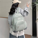 Schoolbag Female High School Student Large Capacity Travel Backpack Portable All-Match Junior High School College Students Korean Ins Backpack