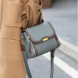 2025 new trendy high-end fashion explosion portable shoulder bag leather women's bag messenger bag women's large capacity