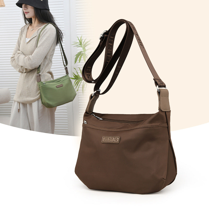 Spring  Maillard New Crossbody Bag Shoulder Bag Travel Bag Mobile Phone Bag Backpack Oxford Cloth Bag