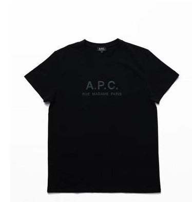 GOOSUDU New Hot Selling Japanese and Korean AP Electric Embroidery Embroidery English Logo Pattern Pure Cotton Loose T-shirt Men and Women Couple's Shirts