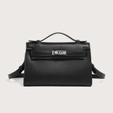 GOOSUDU 2025 New fashionable Kelly bag commuting simple and fashionable classic versatile single shoulder oblique span women's bag hand carry high sense