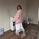 Harajuku retro letter-printed sweater women's spring and autumn n street n  style sweater women's upper sweater