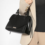GOOSUDU 2025 Niche n retro mailman bag versatile shoulder messenger handbag large capacity mother style high-end tote bag