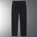 GOOSUDU Autumn Sports Casual Pants Men's Loose Oversized Track Pants Men's Pure Cotton Straight Trousers Men's Wholesale Knitted Pants Men