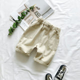Free Shipping Boys Summer Suit New Short Sleeve Korean Style Children's Baby Comfortable Western Style Hooded Two-Piece Set