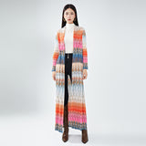 2025 New Chinese pleated trench coat women's clothing new ethnic style loose lace-up fashion robe with cardigan coat