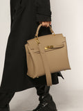 GOOSUDU 2025 New retro  fashion high-end shoulder bag texture portable messenger Kelly bag trendy New hot-selling models