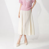 2025 This year's popular popular women's clothing fashion loose irregular medium and long temperament versatile and thin  skirt