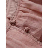 spring and summer new literary and retro loose large size thin dress medium and long seven-quarter sleeve waist skirt