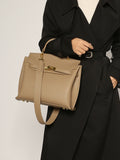 GOOSUDU 2025 New retro  fashion high-end shoulder bag texture portable messenger Kelly bag trendy New hot-selling models