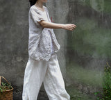 Shan Qian Nianyi, summer design is comfortable, and the outer cover is covered with high-texture literary and low-luxury retro ramie sunscreen cardigan.