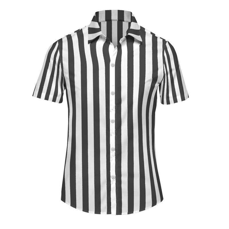 GOOSUDU Cross-Border Men's Summer Hawaiian Printed Short-Sleeved Shirt Source Factory Dingzhi