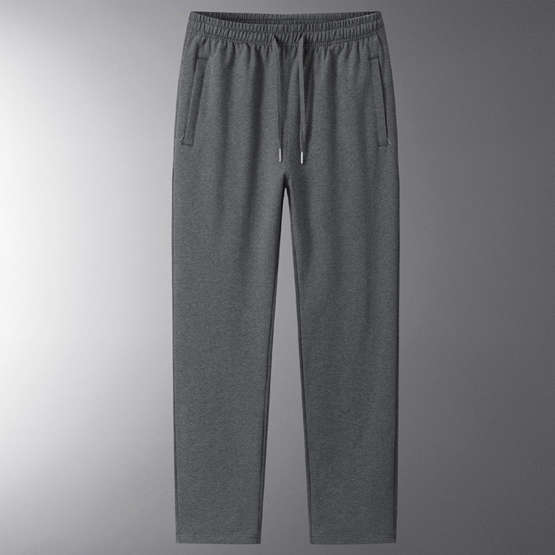 GOOSUDU Autumn Sports Casual Pants Men's Loose Oversized Track Pants Men's Pure Cotton Straight Trousers Men's Wholesale Knitted Pants Men