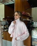 summer new  New fungus edge sweater set fashion casual slim loose sweater set