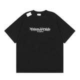 GOOSUDU Exclusive for Cross-Border Maison Margiela Magila MM6 Cotton Double Yarn Men's T-shirt Short Sleeve High Quality in Stock
