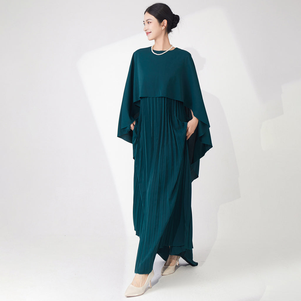 2025 Hot Trade  Large Size Dress Women's Summer Design Sense Loose Shawl Dress Temperament Elegant Meat Cover Fashion Long Dress