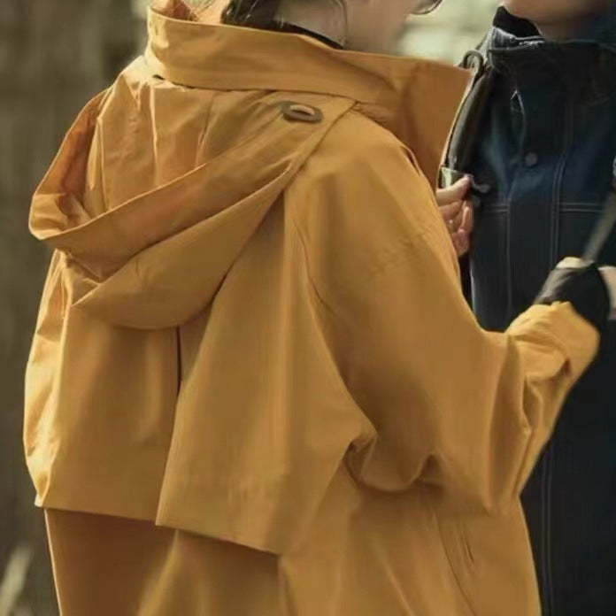 2025 The Story of the Rose Liu Yifei Huang Yimei Same Spring and Autumn Tooling Jacket Women's Mountaineering Couple Jacket Trendy Brand