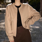 2025 Thin velvet tooling style baseball jacket, high-end 3-color casual jacket top women's clothing  spring and autumn new versatile