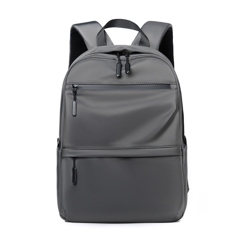 Cross-Border Japanese and Korean Students Schoolbag Logo Large Capacity Simple Computer Backpack Outdoor Travel Leisure Backpack for Women