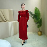 Popular trade women's clothing heavy industry rose three-dimensional flower splicing mesh pleated dress dress big swing dress