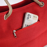 GOOSUDU Spring New Large Capacity Bag Women's Versatile Handheld Shoulder Bag Casual Fashion Commuter Tote Bag