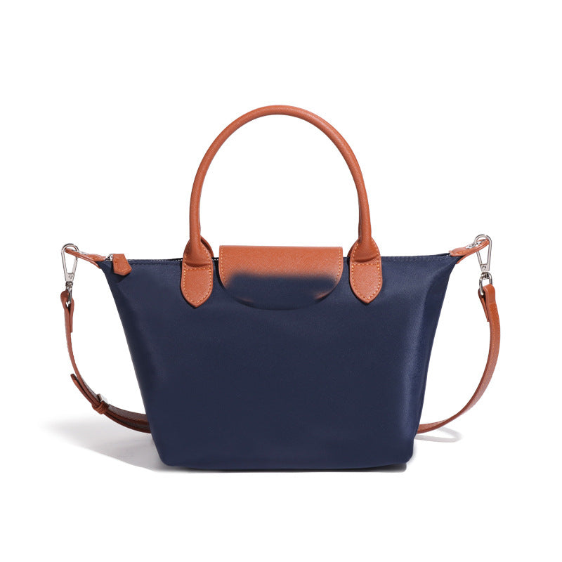 2025 popular new dumpling bag nylon waterproof and lightweight handbag commuter women's bag large capacity versatile shoulder messenger bag