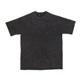 GOOSUDU 230G Heavy American Retro Washed Distressed Cotton T-shirt Men's and Women's Same Style Short Sleeve Summer Trendy All-Match Street