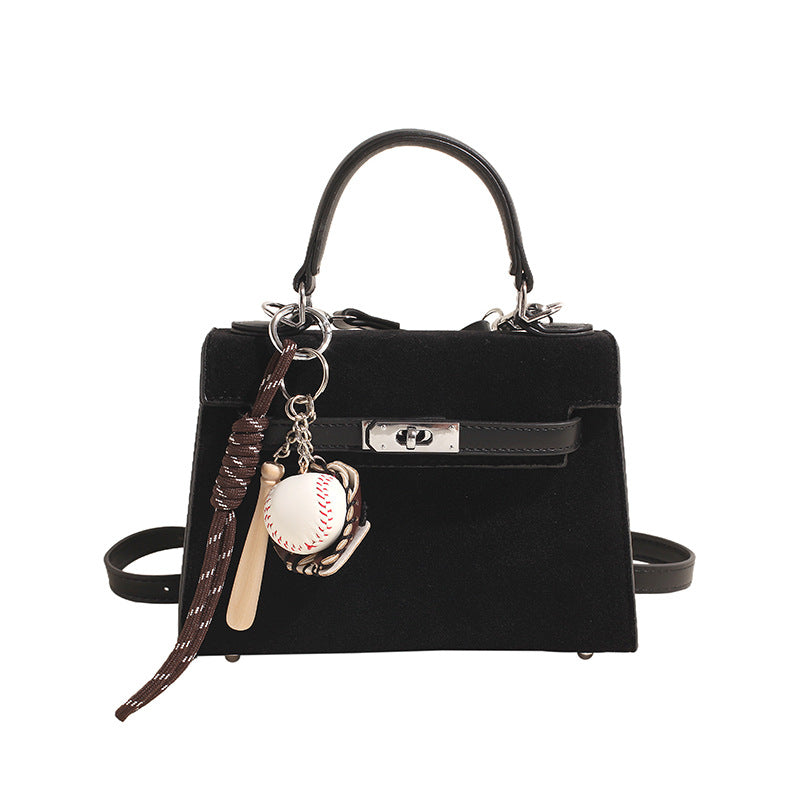 GOOSUDU 2025 Niche design simple and versatile fashion commuter shoulder bag women's popular new retro casual messenger Kelly bag