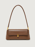 GOOSUDU 2025 popular new baguette bag niche design high sense simple black underarm bag texture shoulder bag women can send