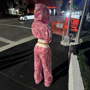 Popular,  n camouflage sweater suit sports street fashion trend sweater pants women