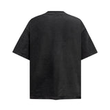 2025 6110 2025n Street 2025 Summer Painting Pattern Design Sense Men's Loose Premium Heavy Short Sleeve T-Shirt