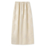 Spring and summer  new Chinese texture fashion loose design touching silk top skirt national style suit women N3016