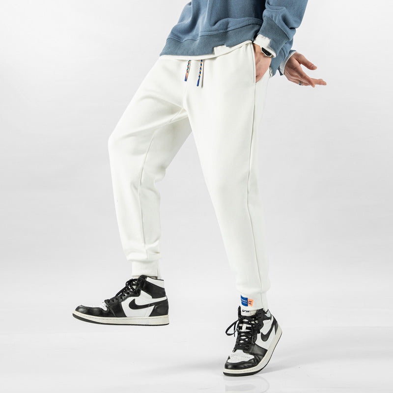 GOOSUDU Casual Pants Men's Long Trousers Men's Spring/Summer Thin Pure Cotton Versatile Breathable plus Size Loose Fashion Tik Tok Live Stream Hot Sale