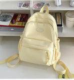 Schoolbag Girl College Students' Backpack Japanese Style All-Matching Niche Student University Style Korean Style Girl Backpack Travel Bag