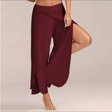 GOOSUDU Foreign Trade Hot Sale  EBay  HOT and NEW Summer Women's Pants Sexy Cross Sexy Wide Leg Yoga Pants