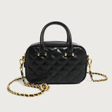 GOOSUDU 2025 popular New Xiaoxiangfeng Rhombus Hand Bag Women's Simple Small Square Bag Shoulder Bag Chain Bag Crossbody Pillow Bag