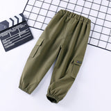 New Children's Pants Spring and Autumn Summer Boys' Girls' Casual Pants Children's Overalls Children Children's Anti-Mosquito Trousers