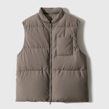 2025 Japanese 95 white goose down stand-up collar down vest women's high-end women's outer wear vest down jacket vest autumn and winter new models