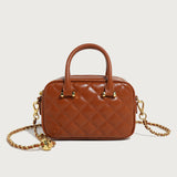 GOOSUDU 2025 popular New Xiaoxiangfeng Rhombus Hand Bag Women's Simple Small Square Bag Shoulder Bag Chain Bag Crossbody Pillow Bag