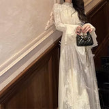 2025 new Chinese cheongsam three-dimensional butterfly decoration heavy industry style embroidery white national style dress LZ596