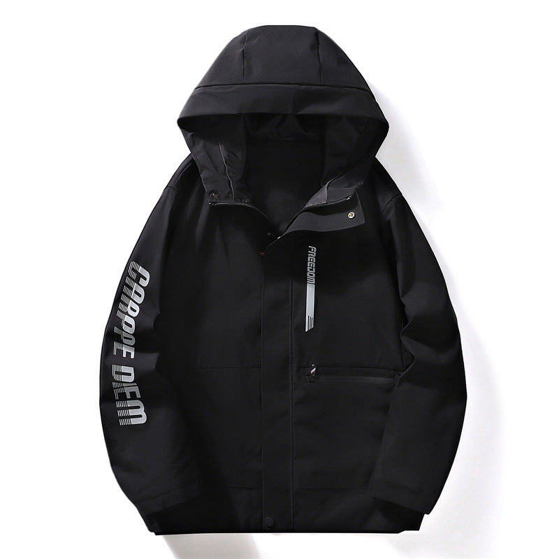 GOOSUDU New Shell Jacket Men and Women Couple Casual plus Size Single Jacket Outdoor Waterproof Mountaineering Suit Manufacturer