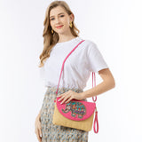 GOOSUDU Enspt Summer Straw Bag Cross-Border Clutch Women's High-Grade Exquisite Woven Bag Crossbody Shoulder Bag Women