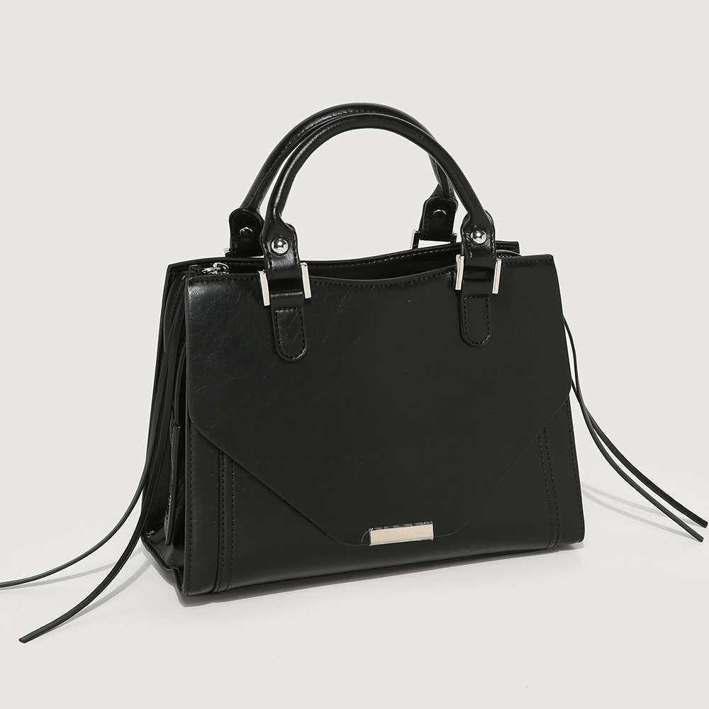 GOOSUDU 2025 Niche n retro mailman bag versatile shoulder messenger handbag large capacity mother style high-end tote bag