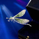 2025 Niche design high-end corsage accessories personalized pins exquisite luxury blazer accessories insect dragonfly brooch