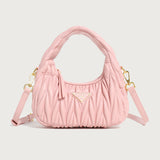 GOOSUDU 2025 Niche design handbag spring women's versatile exquisite high-end pleated underarm bag fashion summer