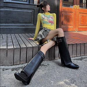 2025  Skinny Riveted Pants Boots popular Summer New Pointed Embroidered Western Cowboy Boots Dark Cool Spicy Boots Women