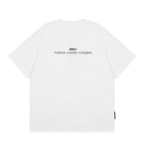 GOOSUDU Exclusive for Cross-Border Maison Margiela Magila MM6 Cotton Double Yarn Men's T-shirt Short Sleeve High Quality in Stock