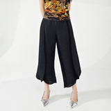 2025 personalized radish pants Harlan pants women's loose large size design sense niche fashion versatile casual pleated pants